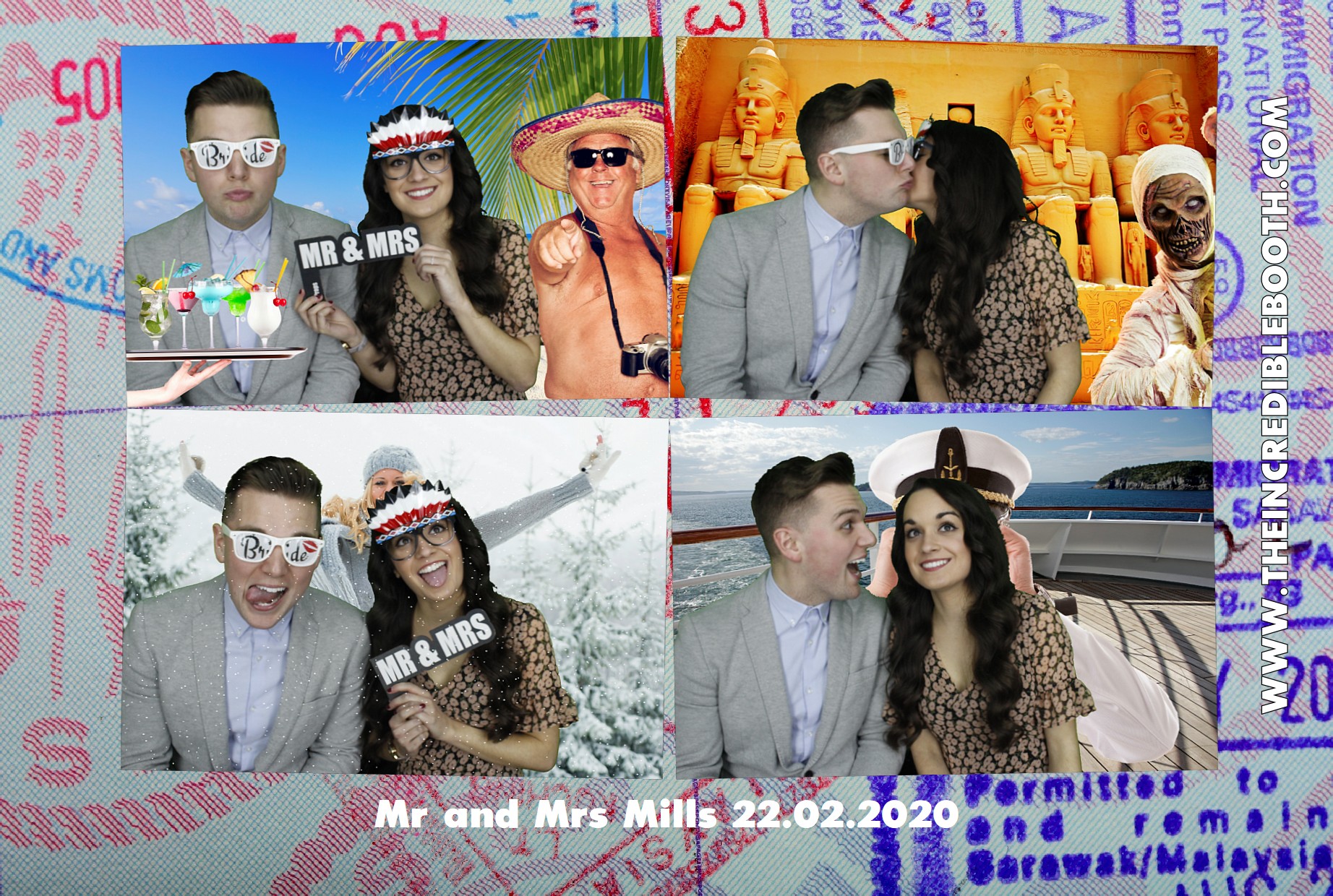 Mr & Mrs Mills | View more photos from the event at gallery.myphotoboothexperience.co.uk/u/MyPhotoBoothExperienceLtd/Mr-Mrs-Mills